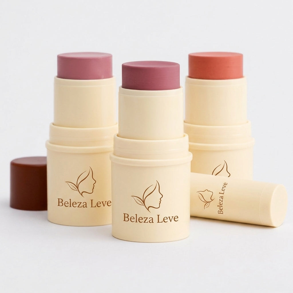 Trio Blush Batom e Sombra