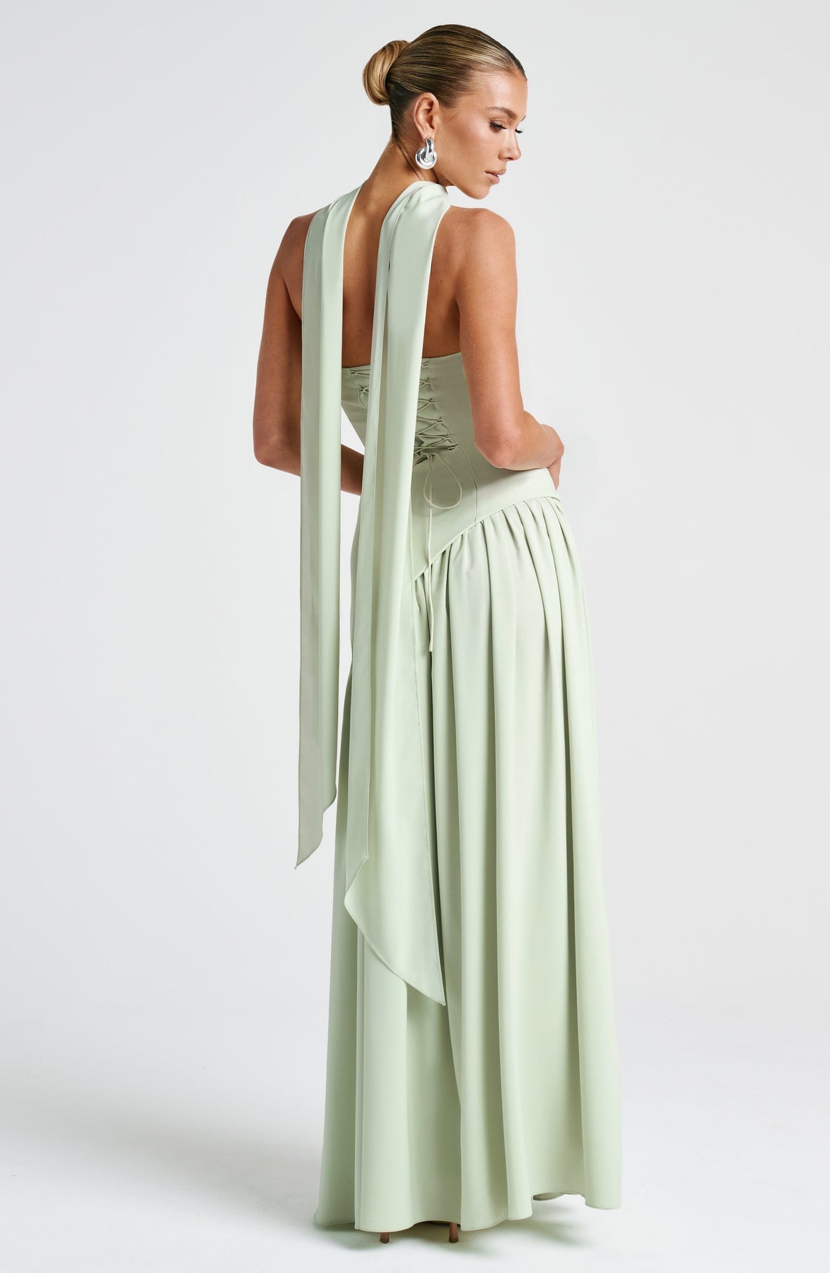 Vestido Longo Sem Alças Elegante Modern Mya