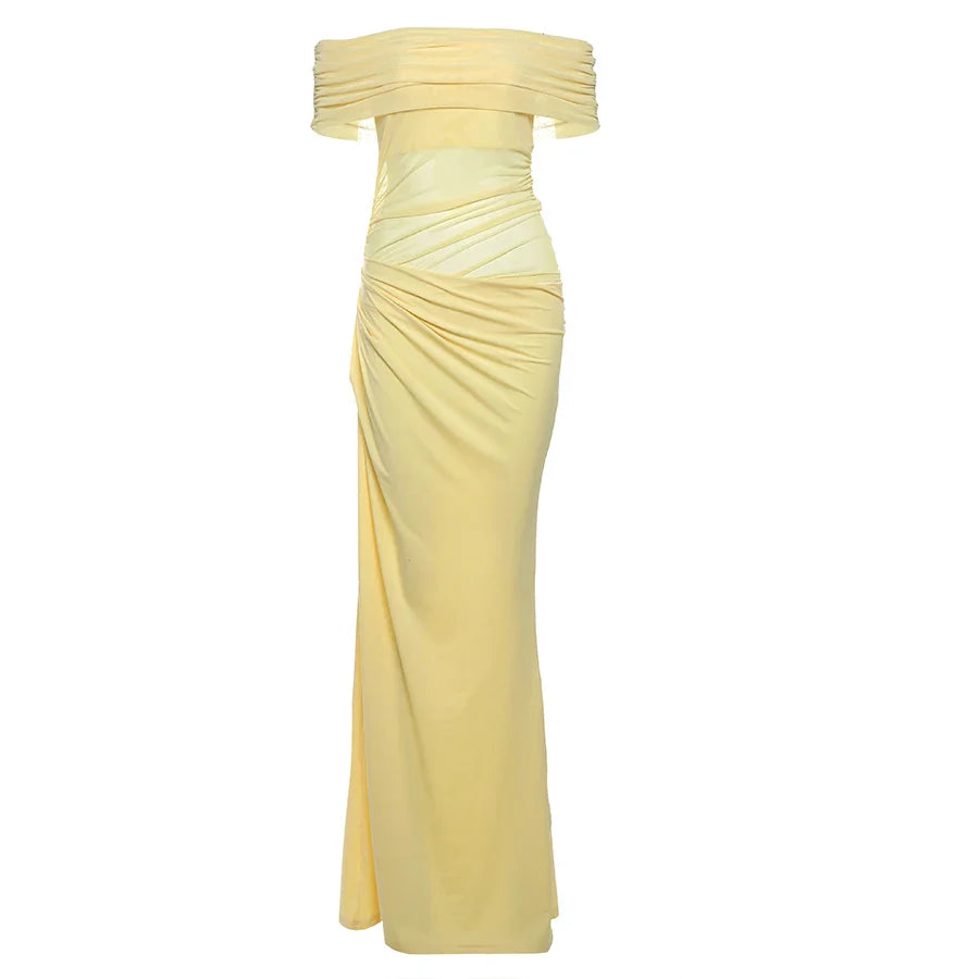 Vestido Longo Ombro a Ombro Modern Briella
