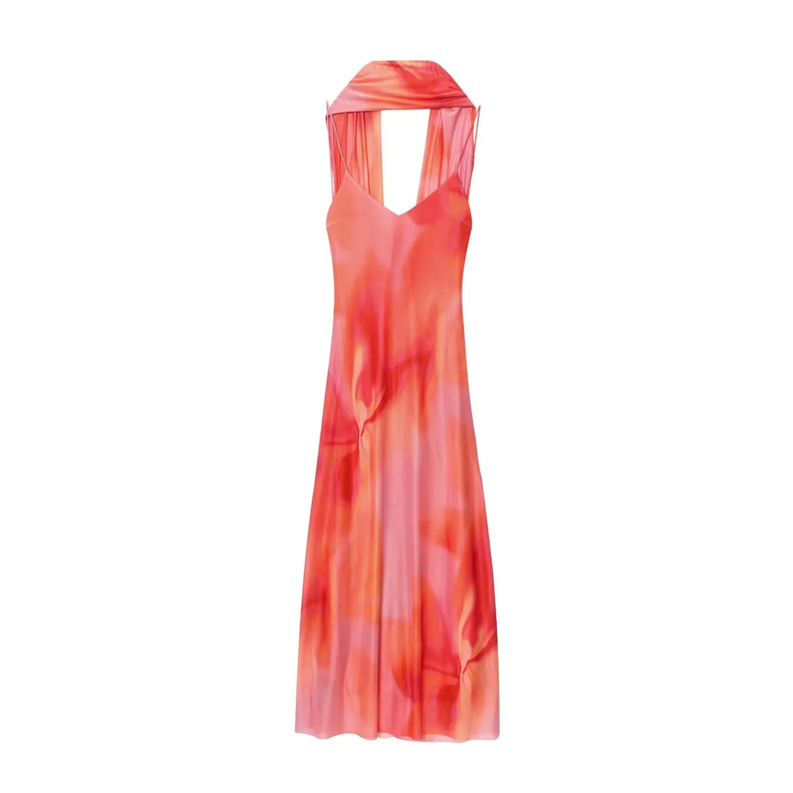 Vestido Longo Decote no Busto Modern Moana