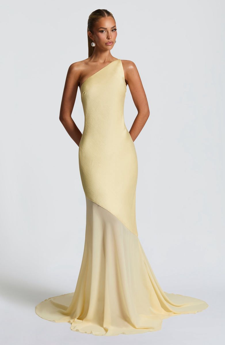 Vestido Longo Cetim Costas Aberta Modern Allure