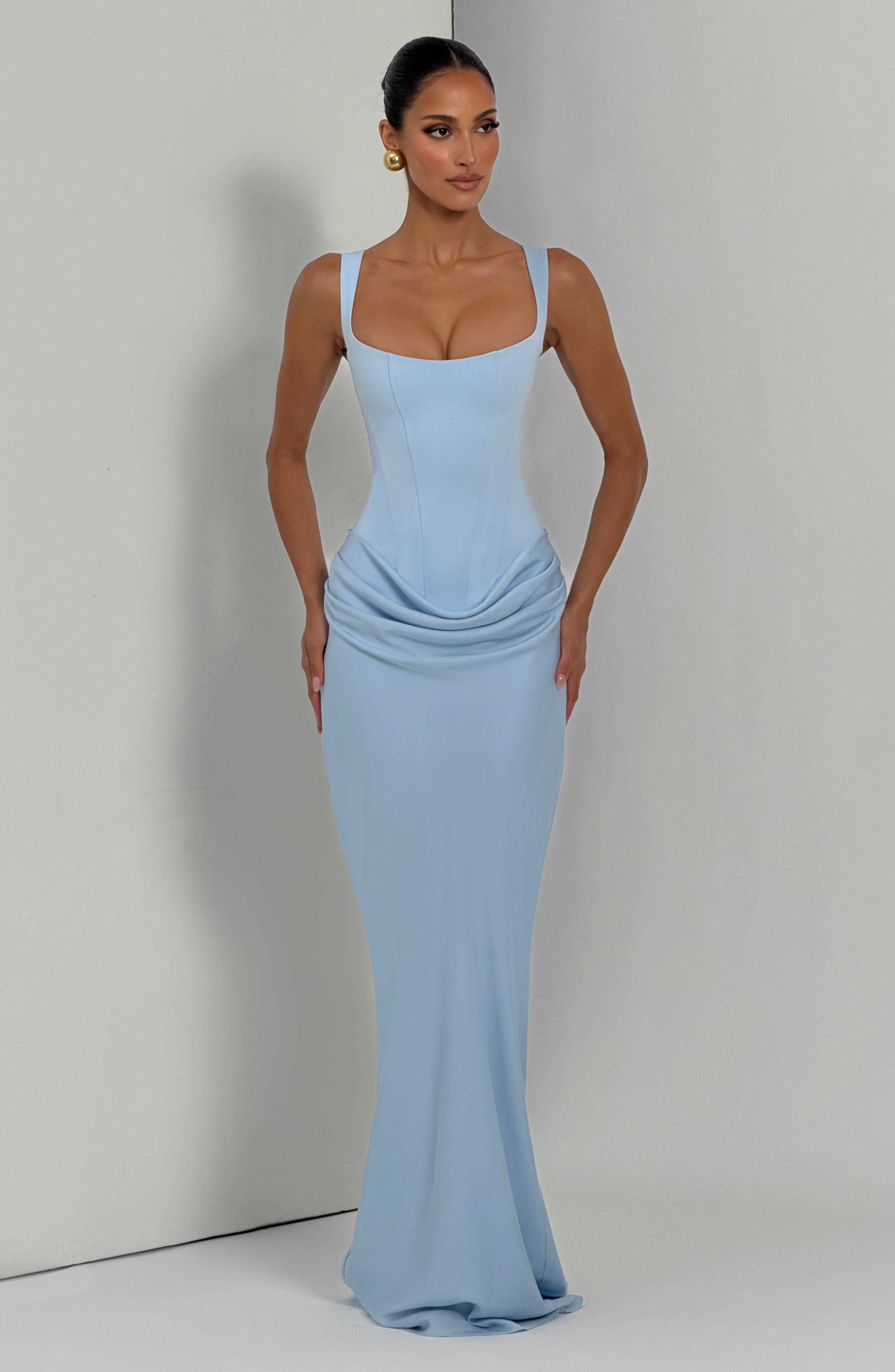 Vestido Longo com Corselet Modern Mia