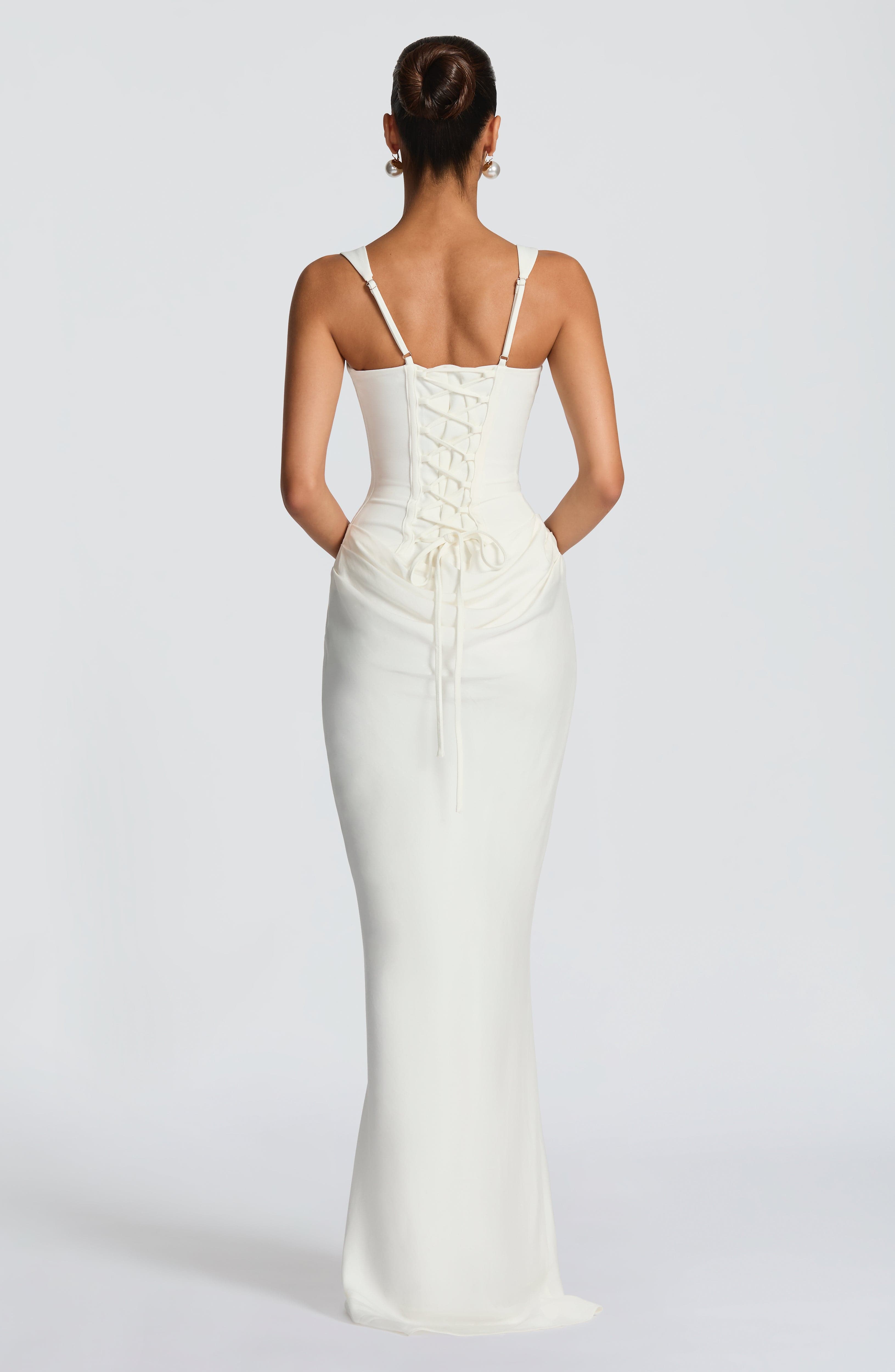 Vestido Longo com Corselet Modern Mia