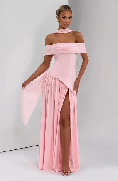 Vestido Ombro a Ombro Elegante Modern Mya