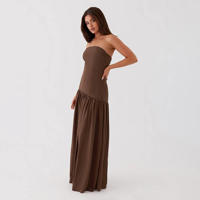 Vestido Longo Tomara que Caia Com Fenda Modern Eden