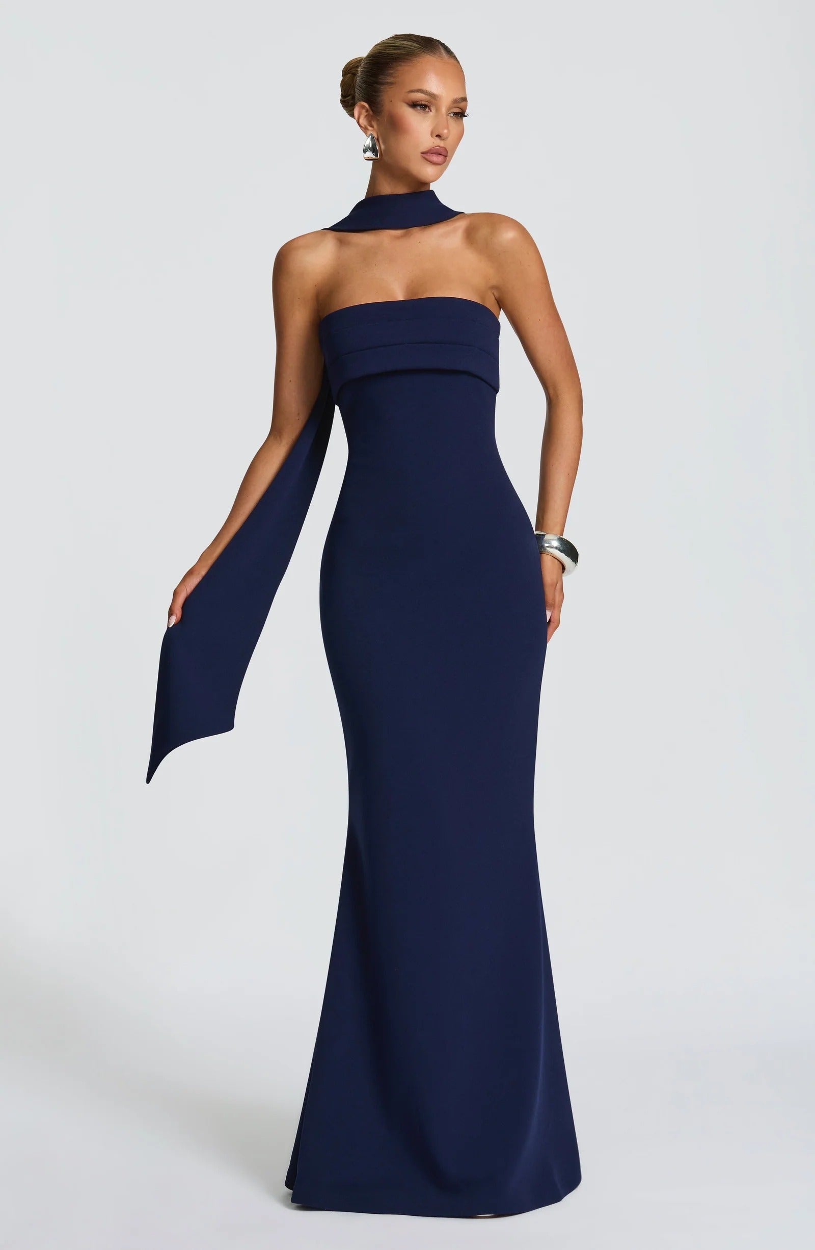 Vestido Longo sem Alças Modern Liz