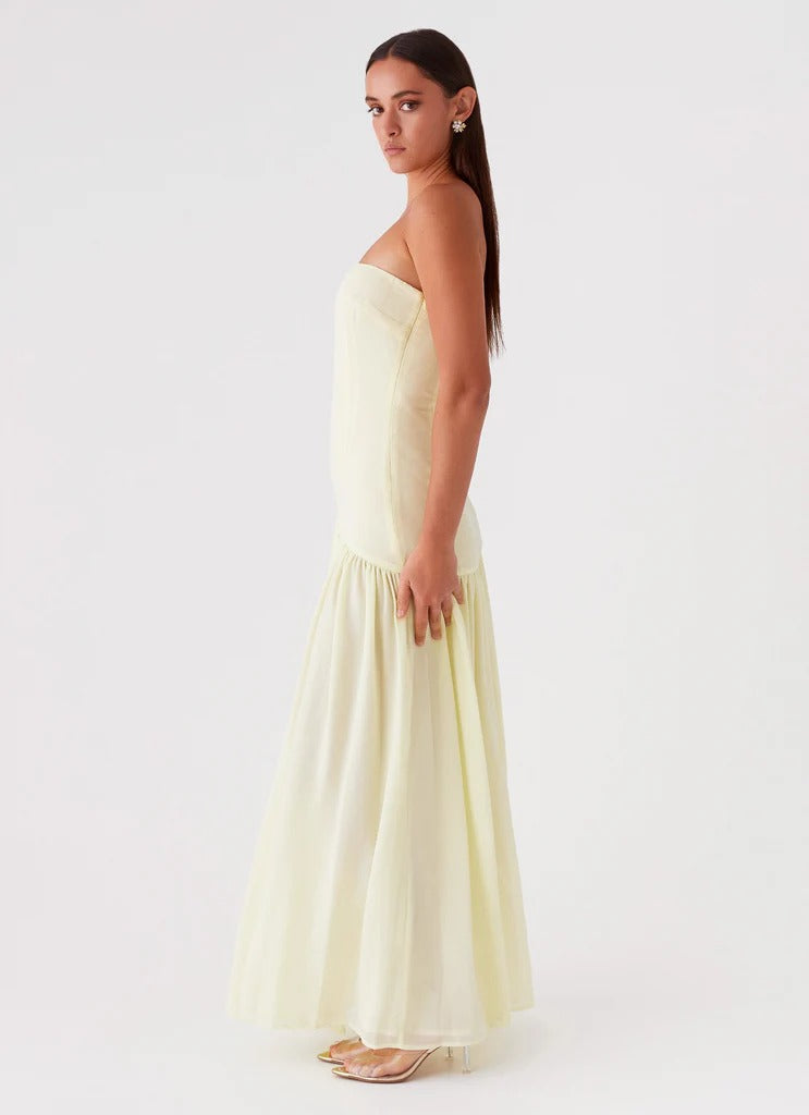 Vestido Longo Tomara que Caia Com Fenda Modern Eden