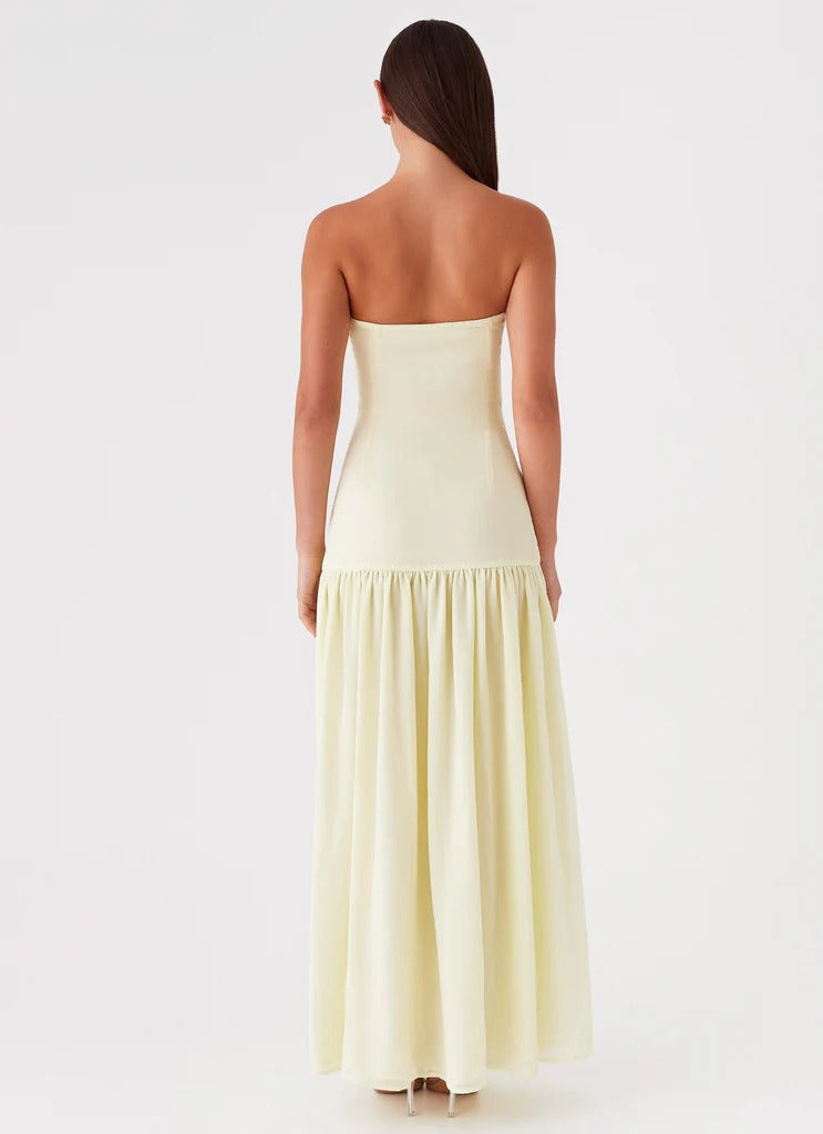 Vestido Longo Tomara que Caia Com Fenda Modern Eden