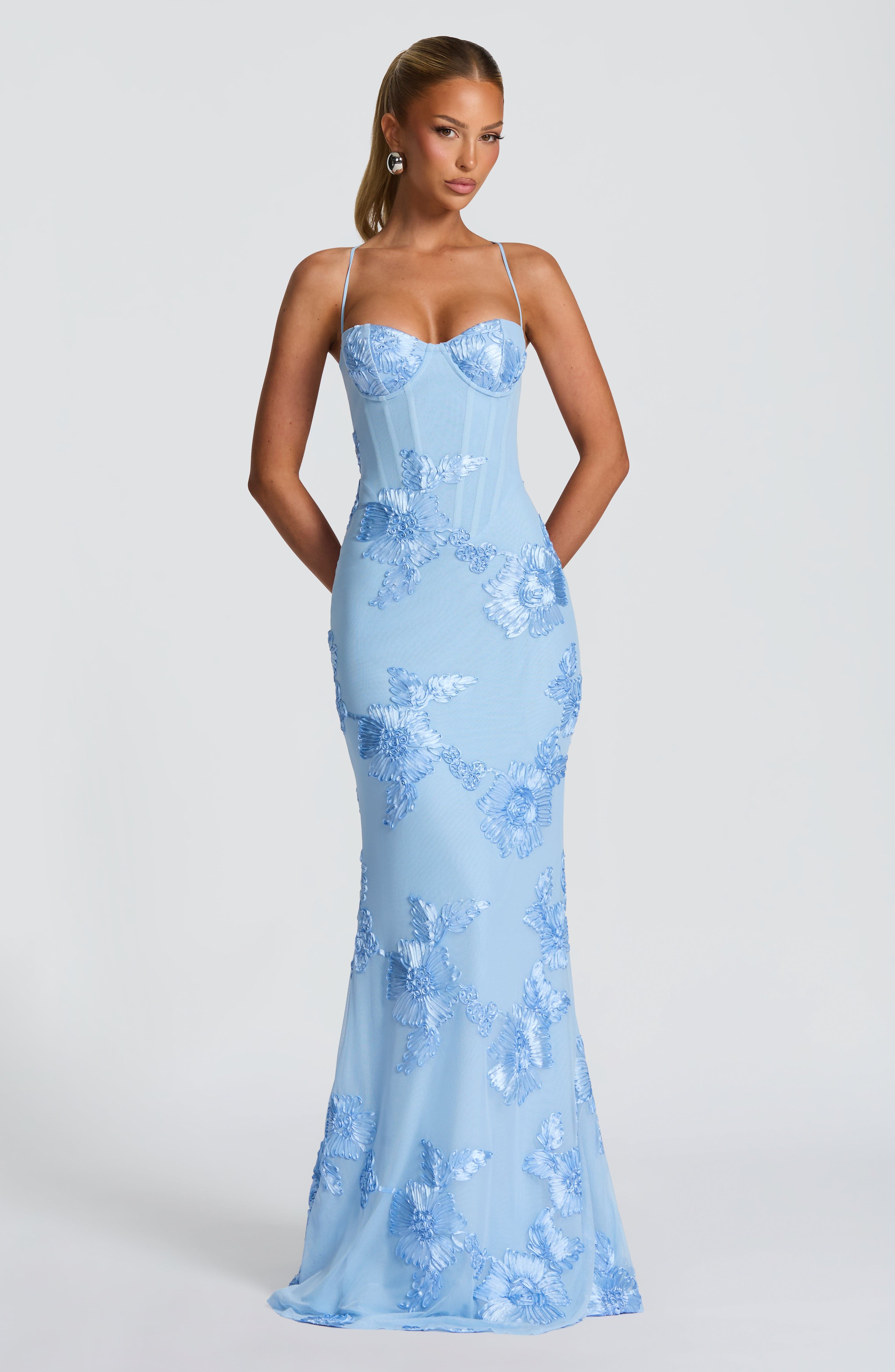 Vestido Longo Modelador com Corset Modern Mirabella