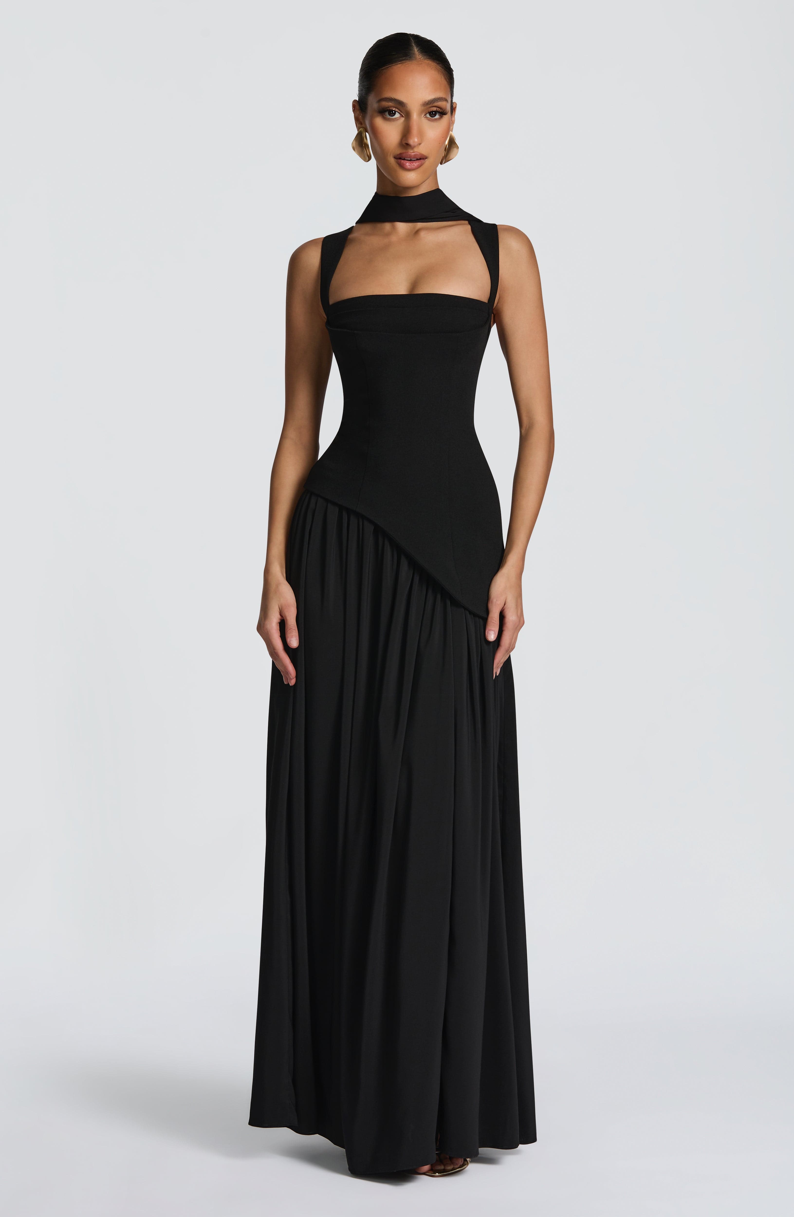 Vestido Longo Corset com Alças Modern Tullulah