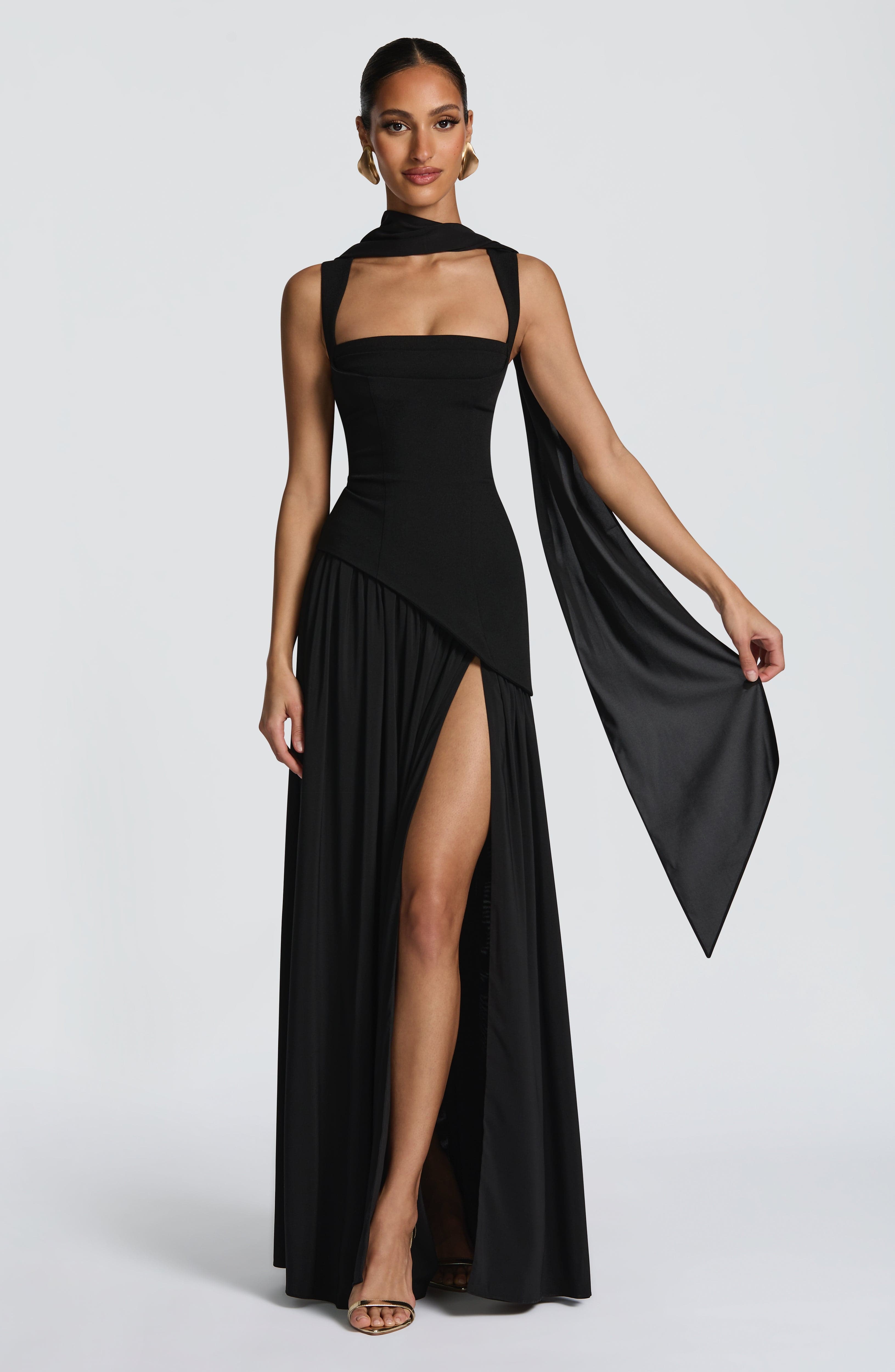 Vestido Longo Corset com Alças Modern Tullulah