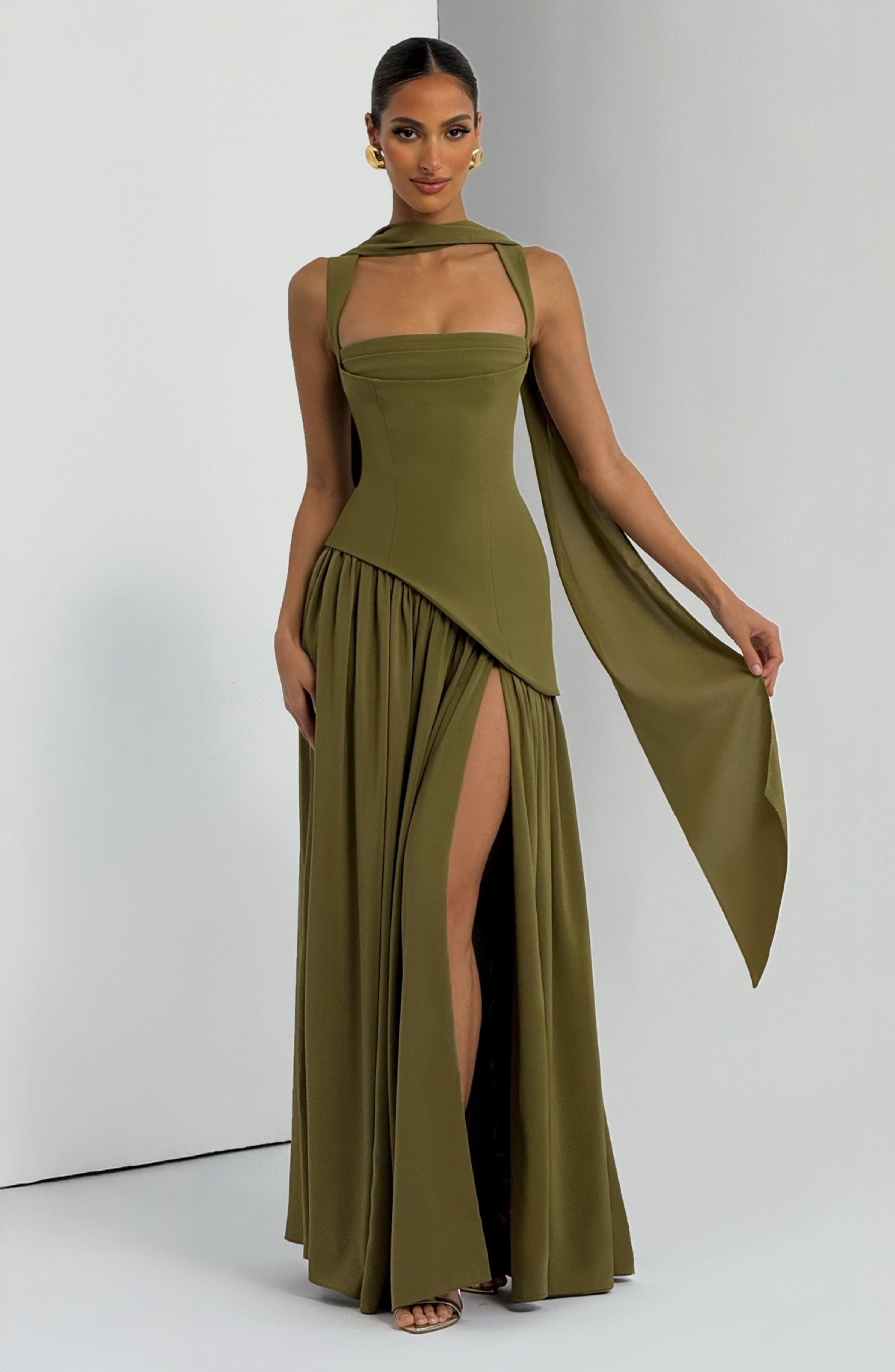 Vestido Longo Corset com Alças Modern Tullulah
