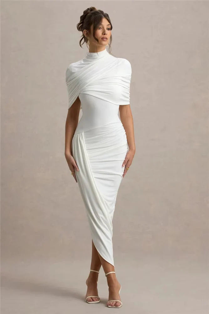 Vestido Longo Assimétrico Modern Lyra