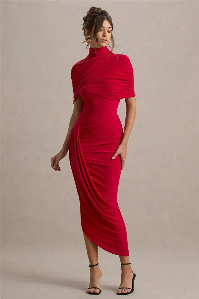 Vestido Longo Assimétrico Modern Lyra