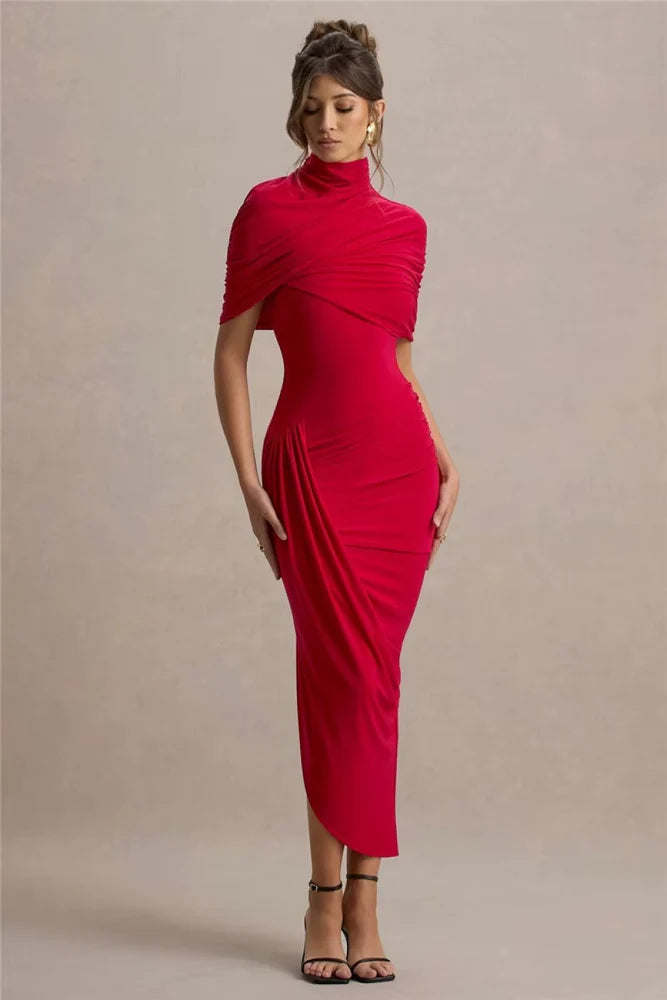 Vestido Longo Assimétrico Modern Lyra
