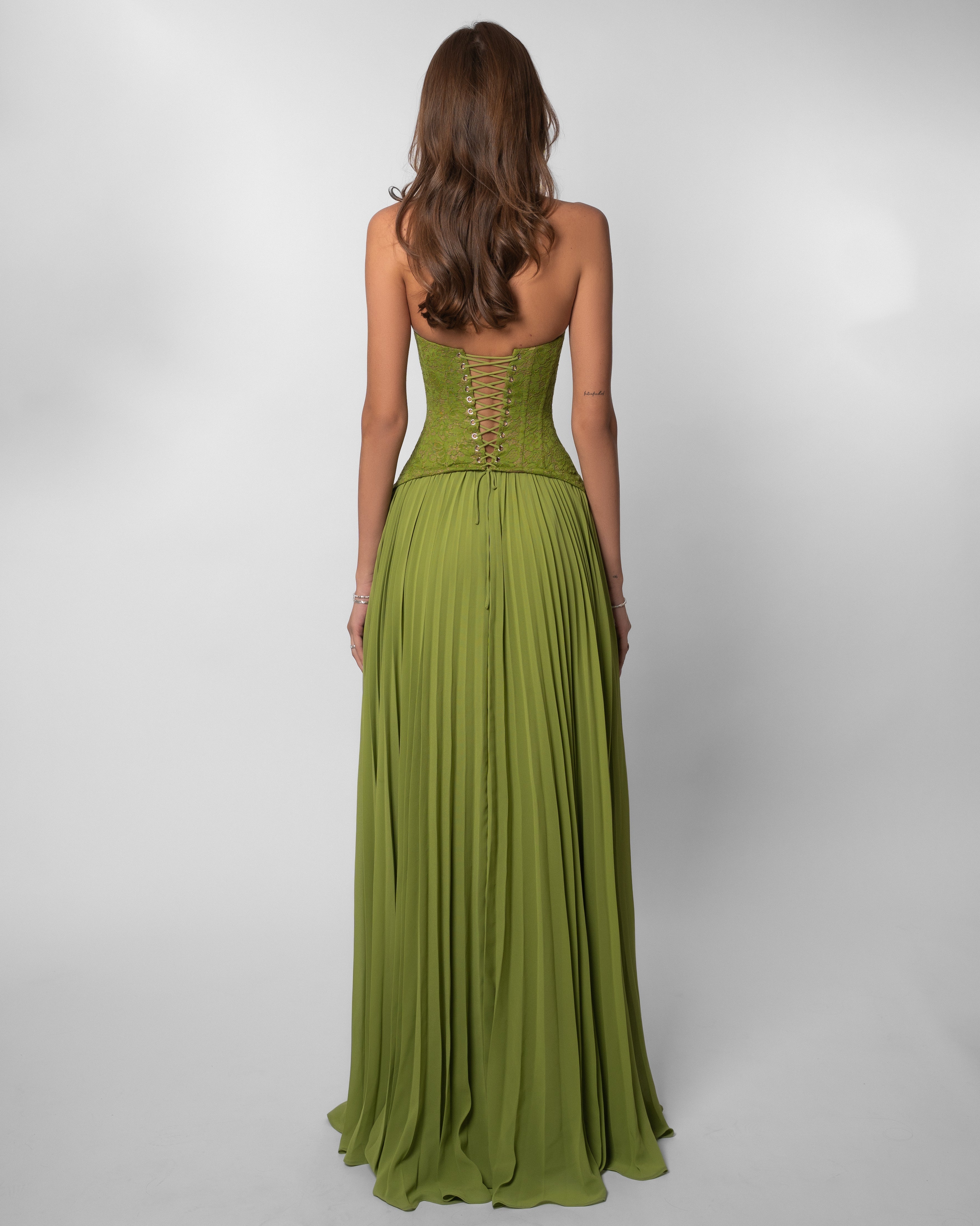 Vestido Longo Efeito Corselet Modern Jasmynne