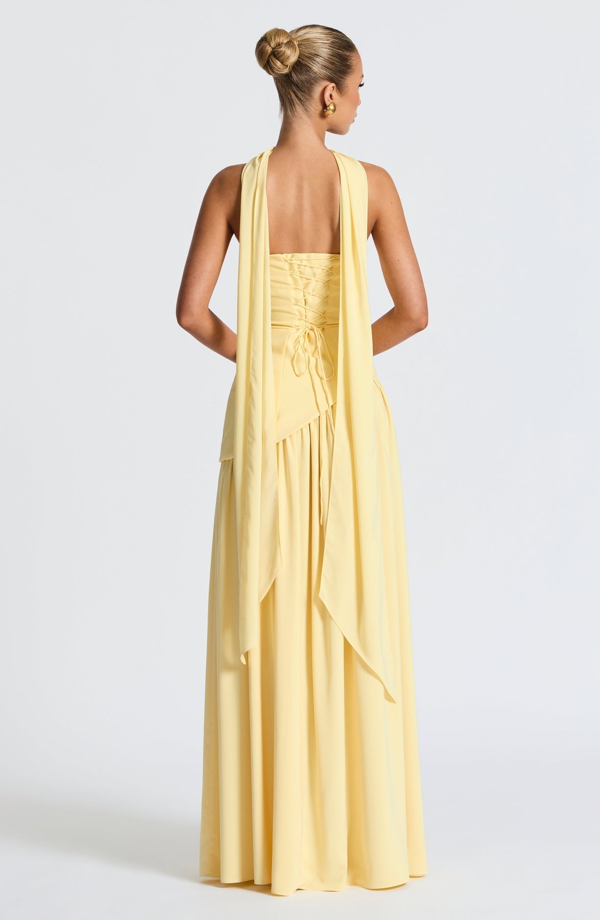 Vestido Longo Sem Alças Elegante Modern Mya