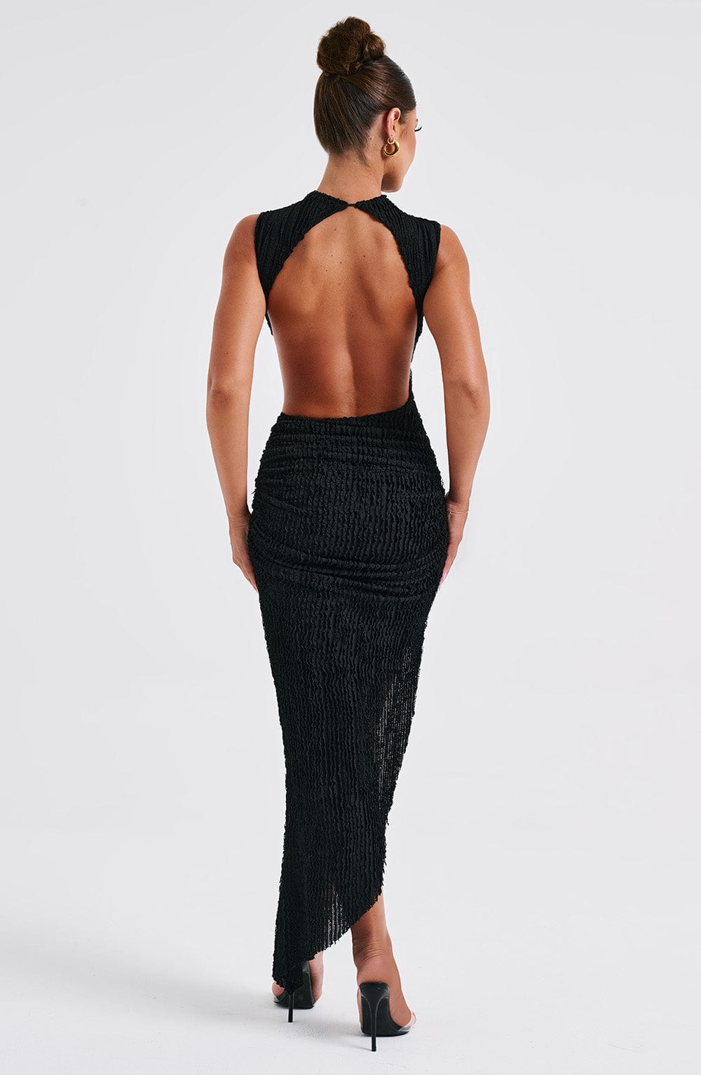 Vestido Longo com Fenda Modern Lamour