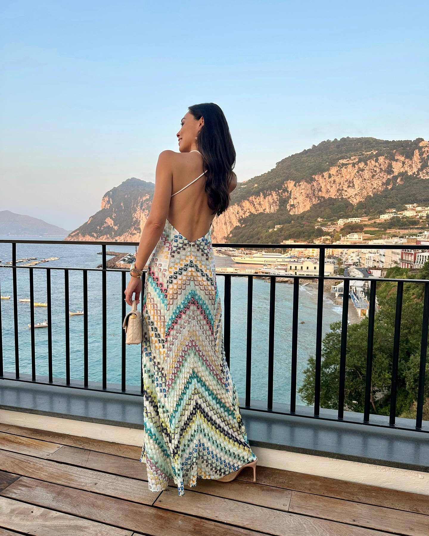 Vestido Longo Alcinha Modern Celine
