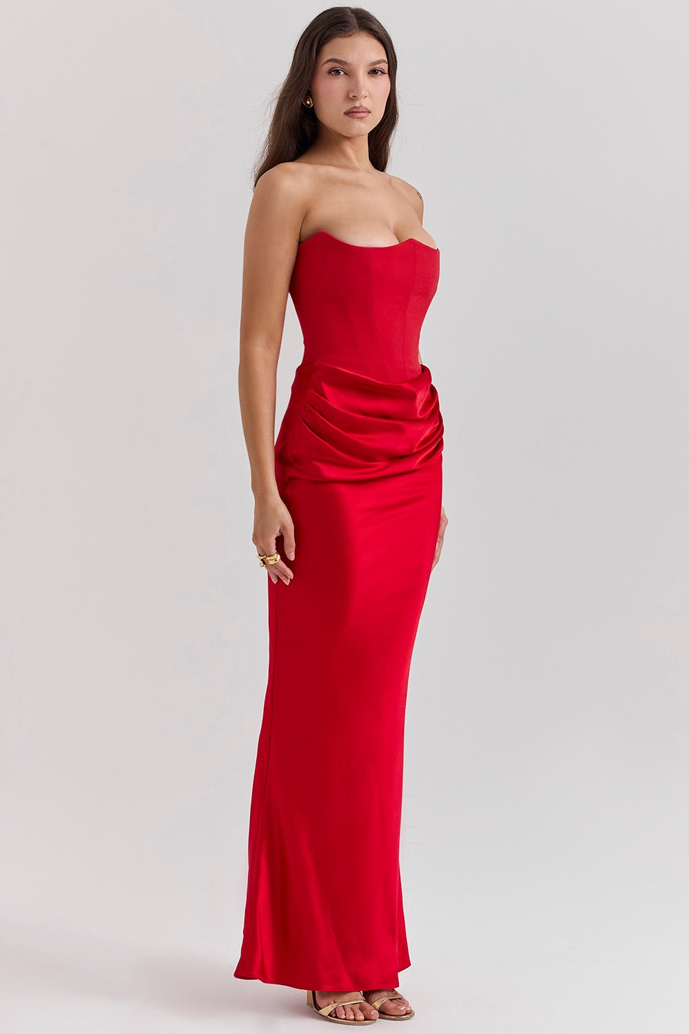 Vestido Longo Modelador Corselet Modern La Noche - GOLDEN ERA
