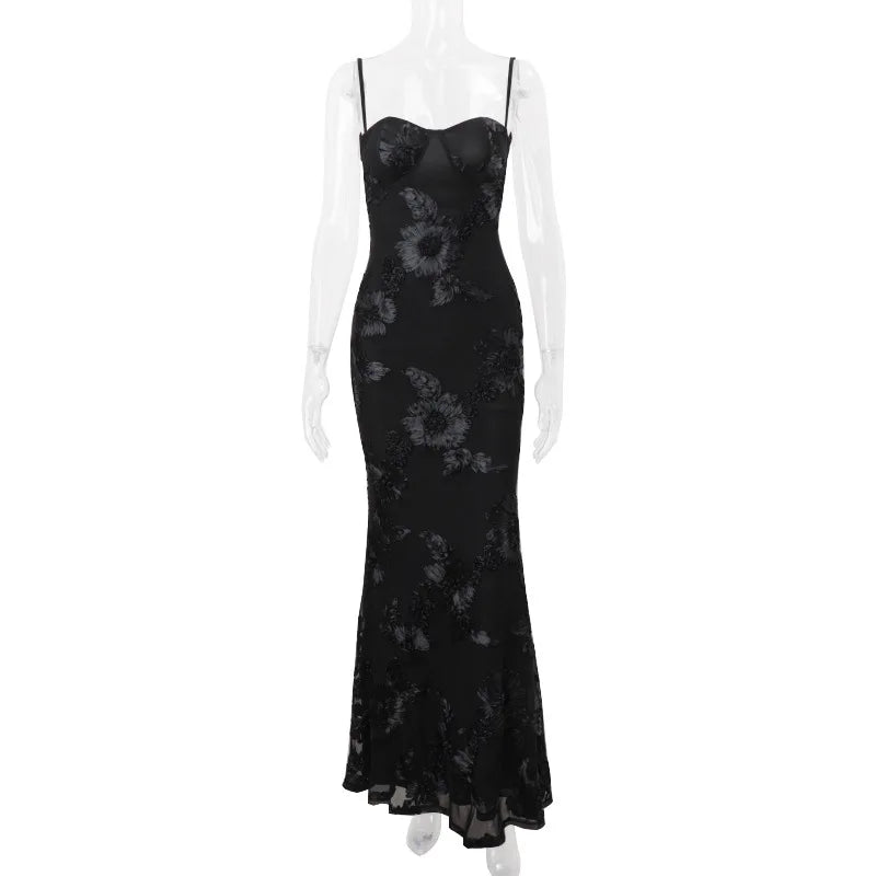 Vestido Longo Decote nas Costas Modern Dara