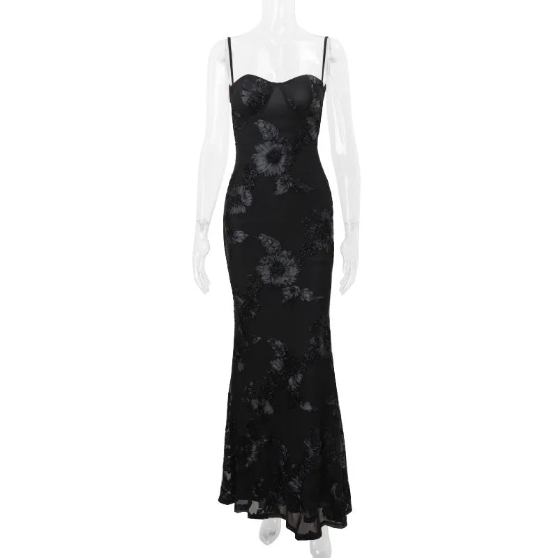 Vestido Longo Decote nas Costas Modern Dara
