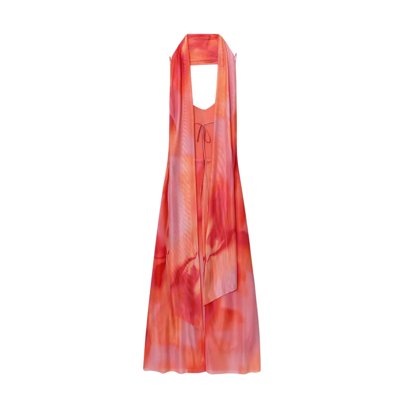 Vestido Longo Decote no Busto Modern Moana
