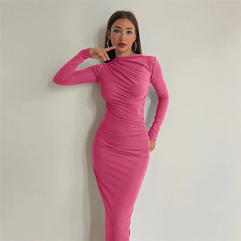 Vestido Drapeado Modern Marluce