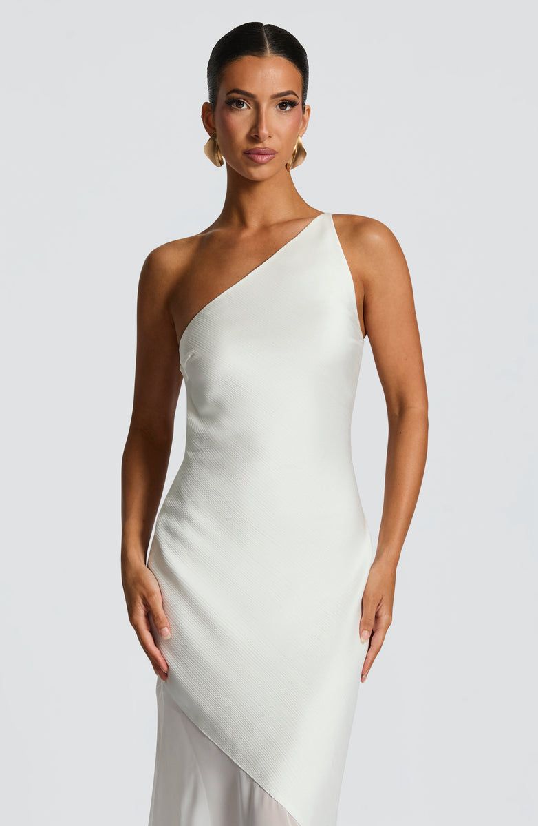 Vestido Longo Cetim Costas Aberta Modern Allure