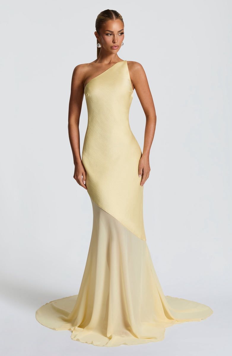 Vestido Longo Cetim Costas Aberta Modern Allure