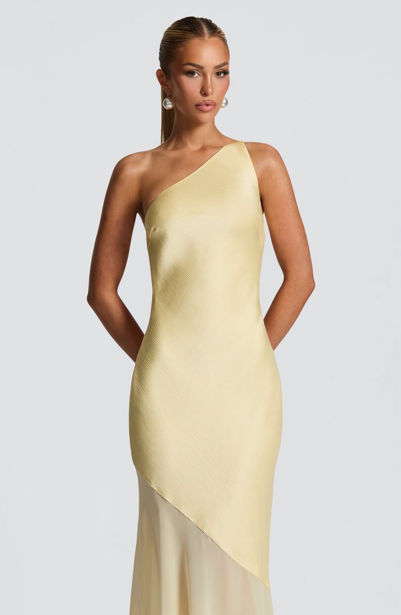 Vestido Longo Cetim Costas Aberta Modern Allure