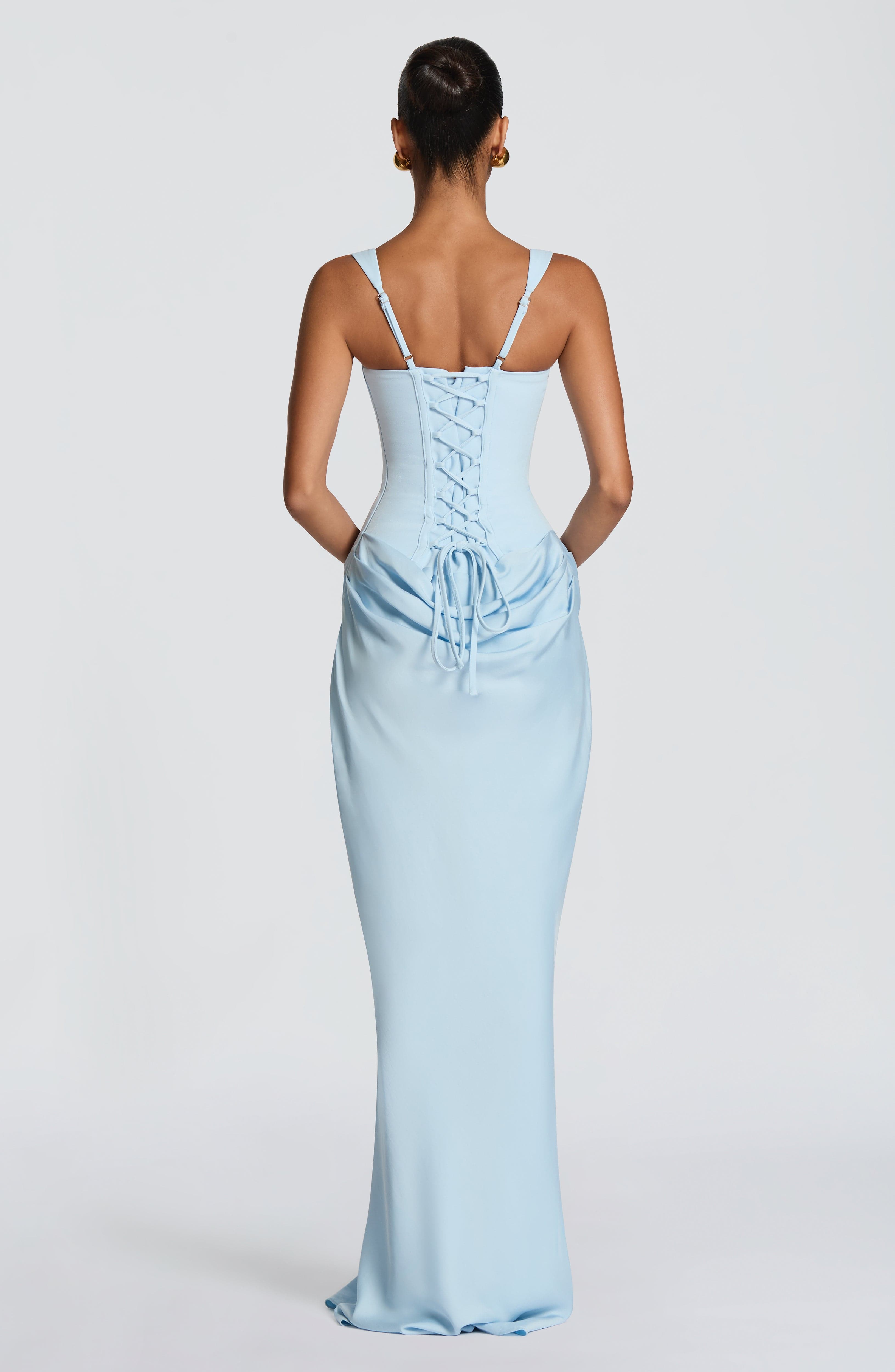 Vestido Longo com Corselet Modern Mia
