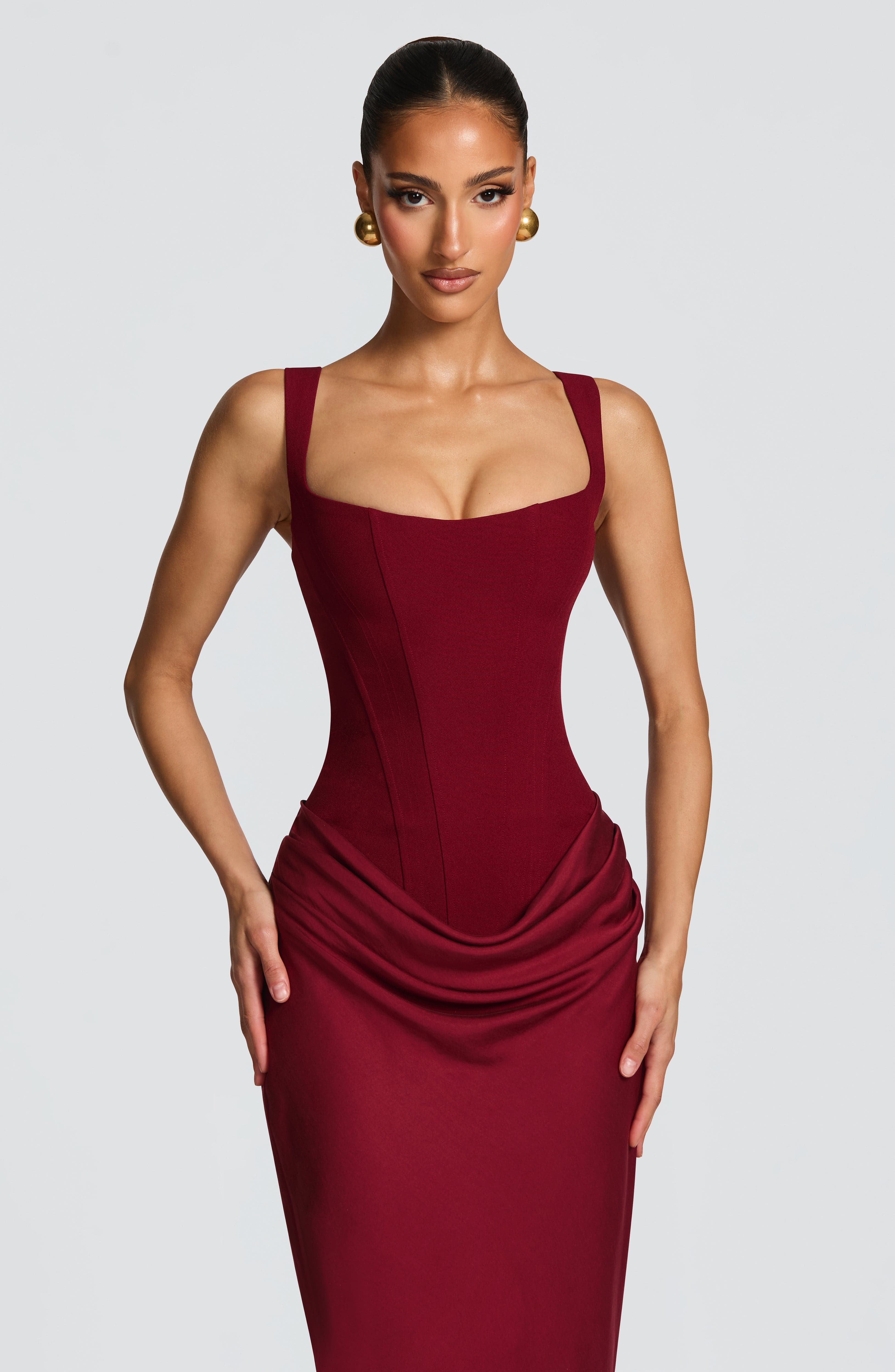 Vestido Longo com Corselet Modern Mia