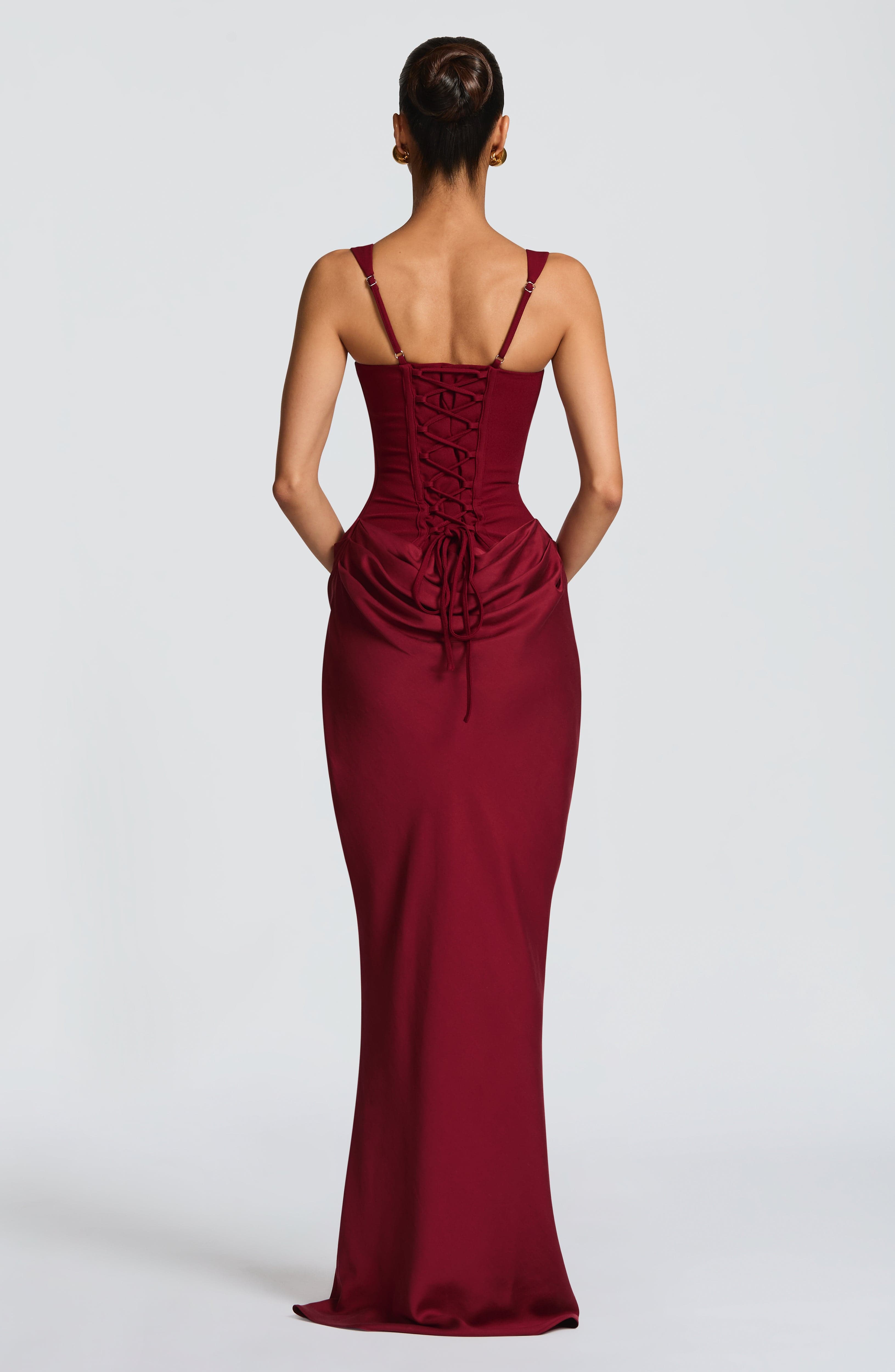 Vestido Longo com Corselet Modern Mia