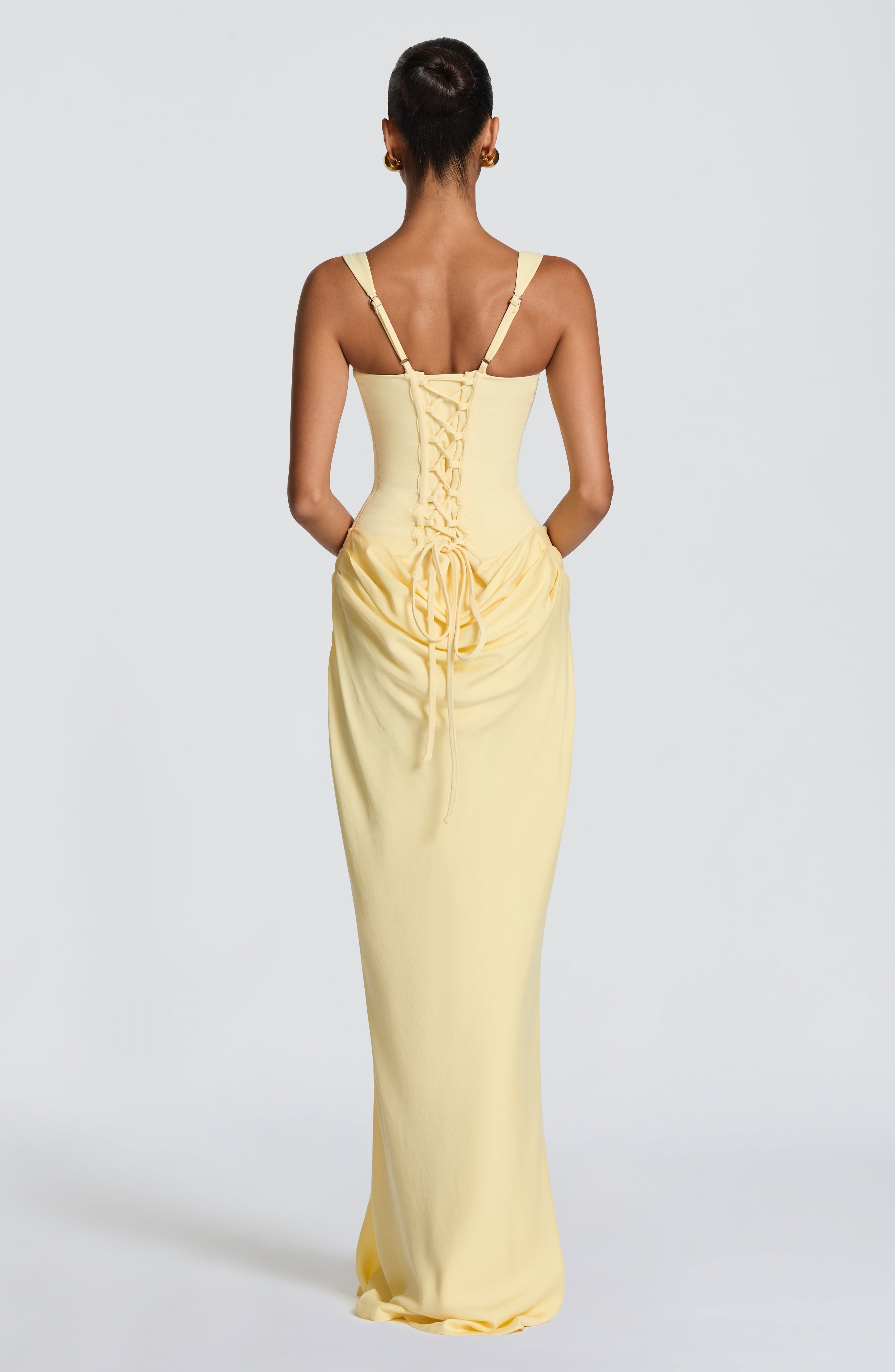 Vestido Longo com Corselet Modern Mia