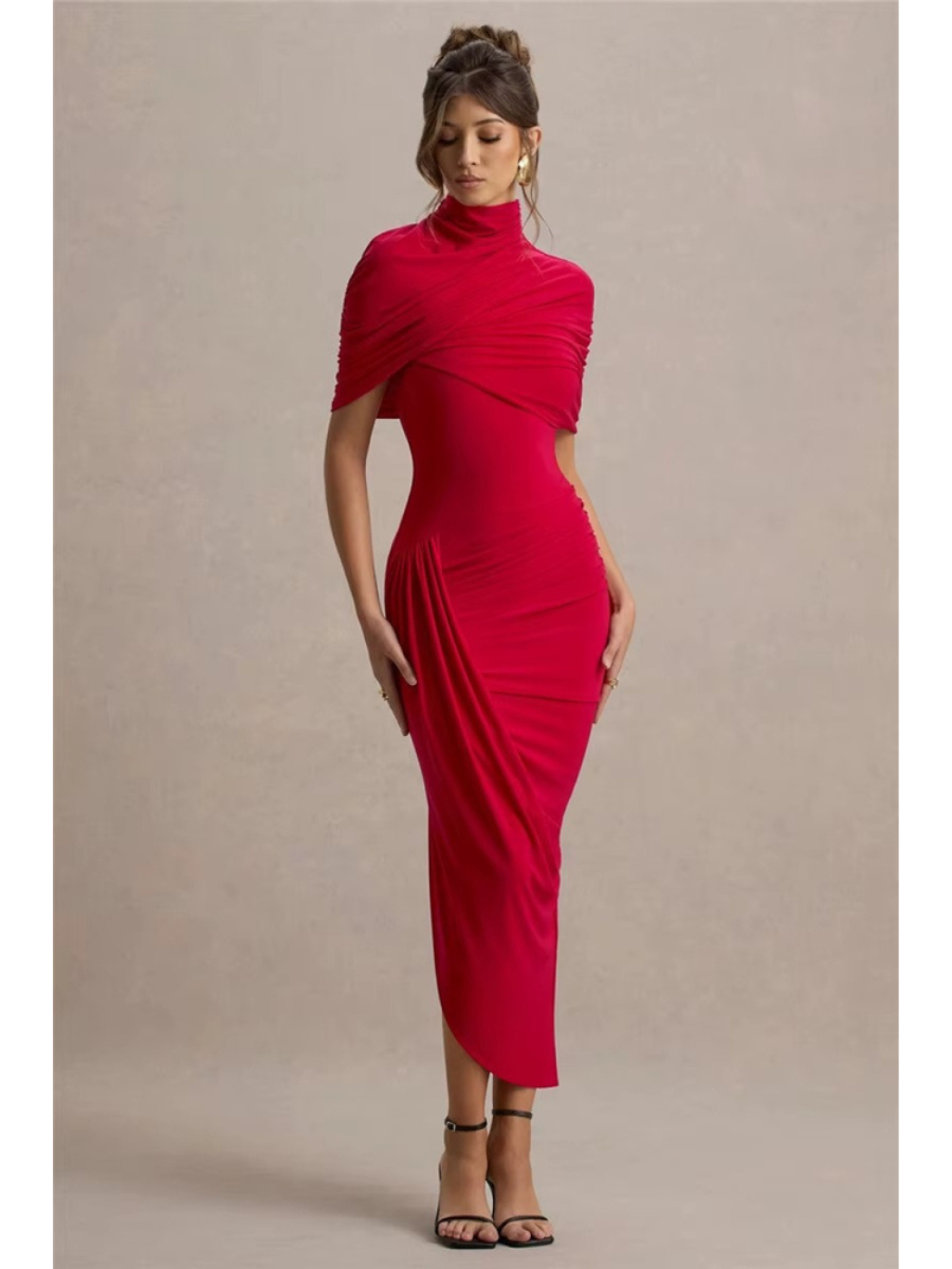 Vestido Longo Assimétrico Modern Lyra