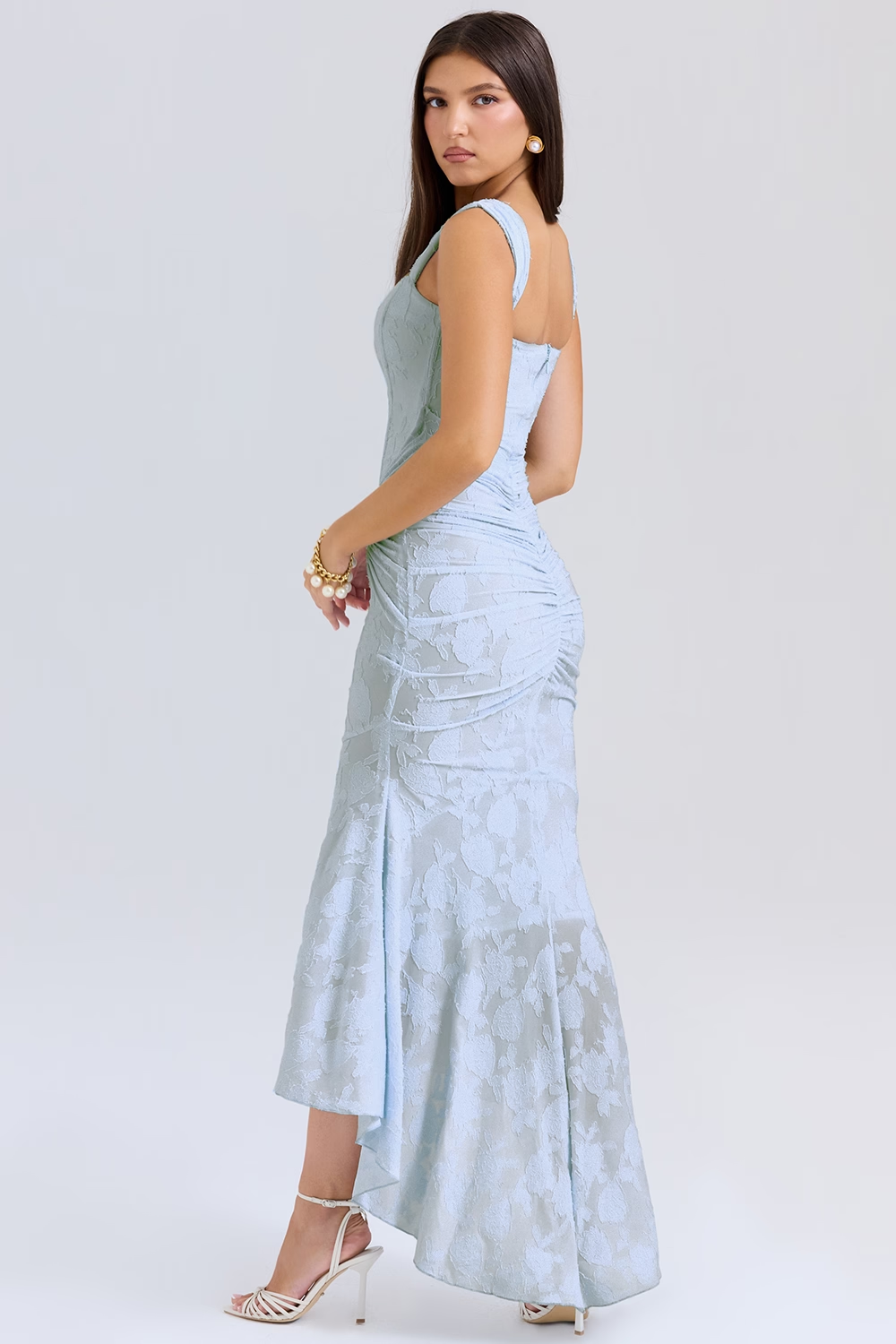 Vestido Longo Modelador Corselet Modern Jasmine com Empina Bumbum - GOLDEN ERA