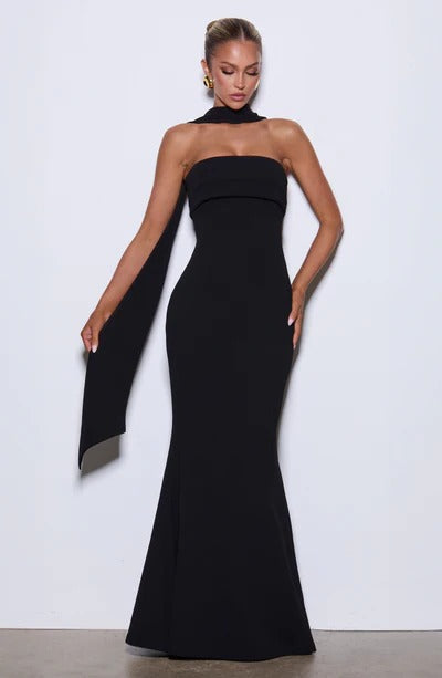 Vestido Longo sem Alças Modern Liz