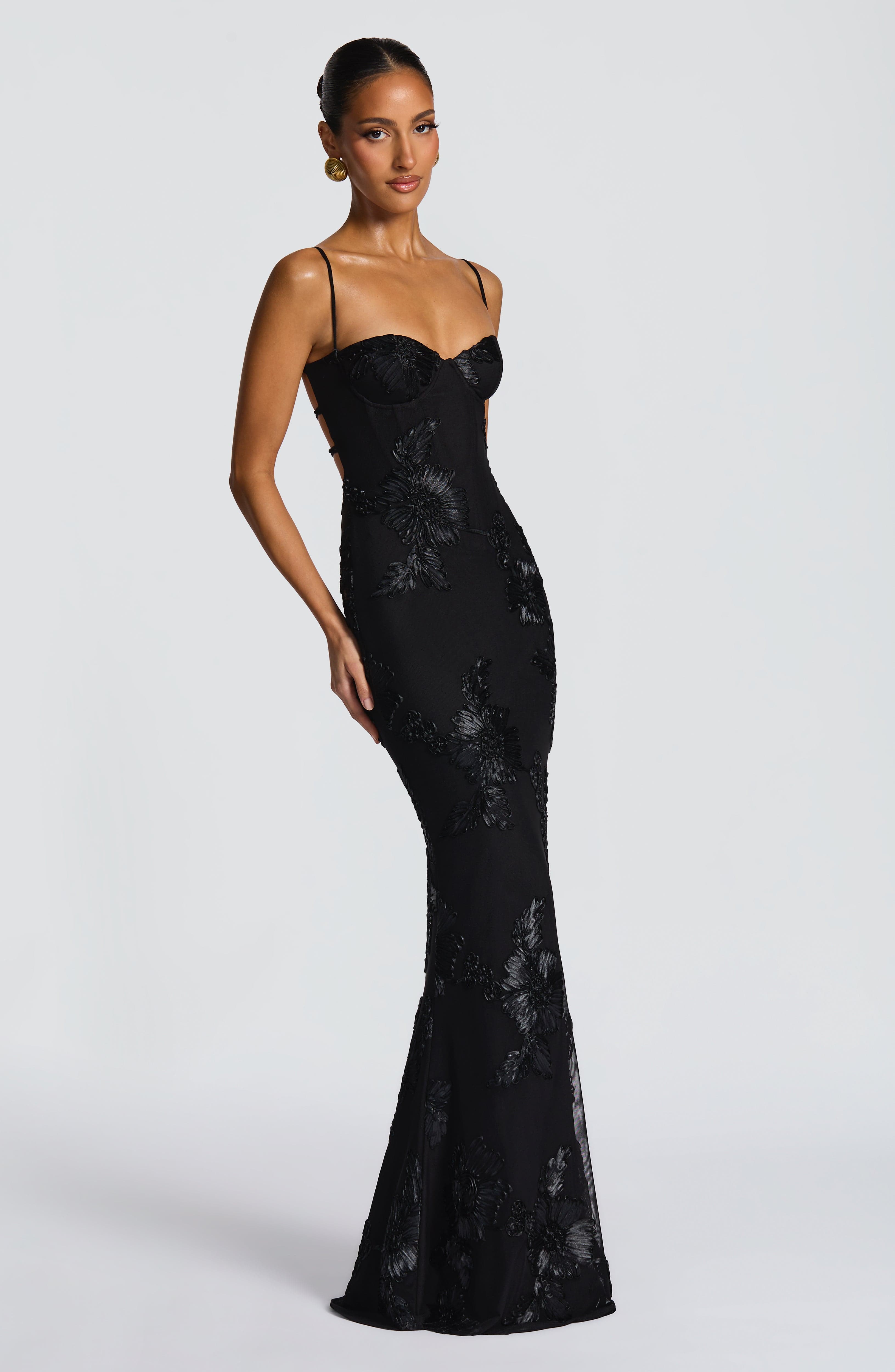 Vestido Longo Modelador com Corset Modern Mirabella
