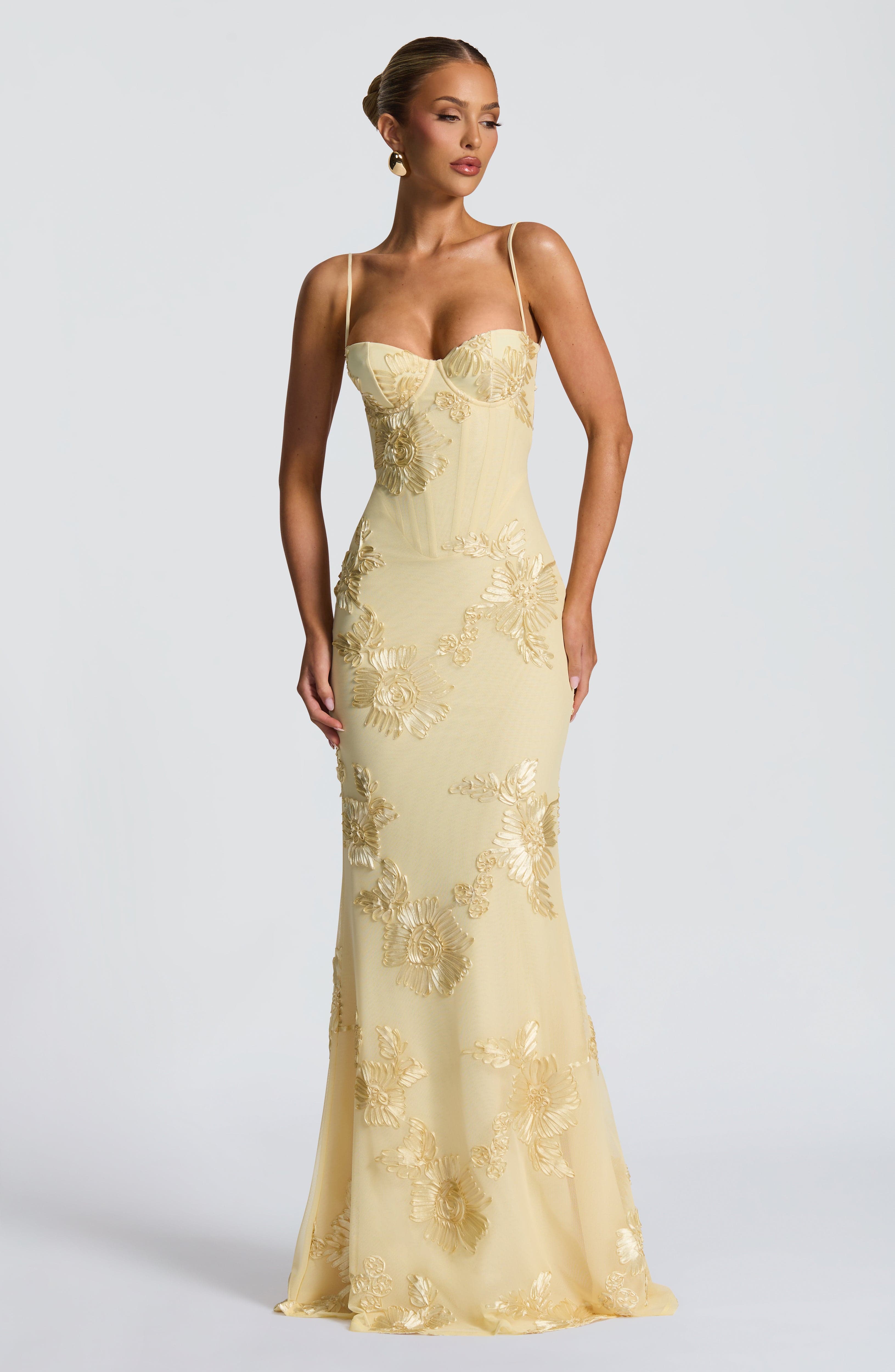 Vestido Longo Modelador com Corset Modern Mirabella