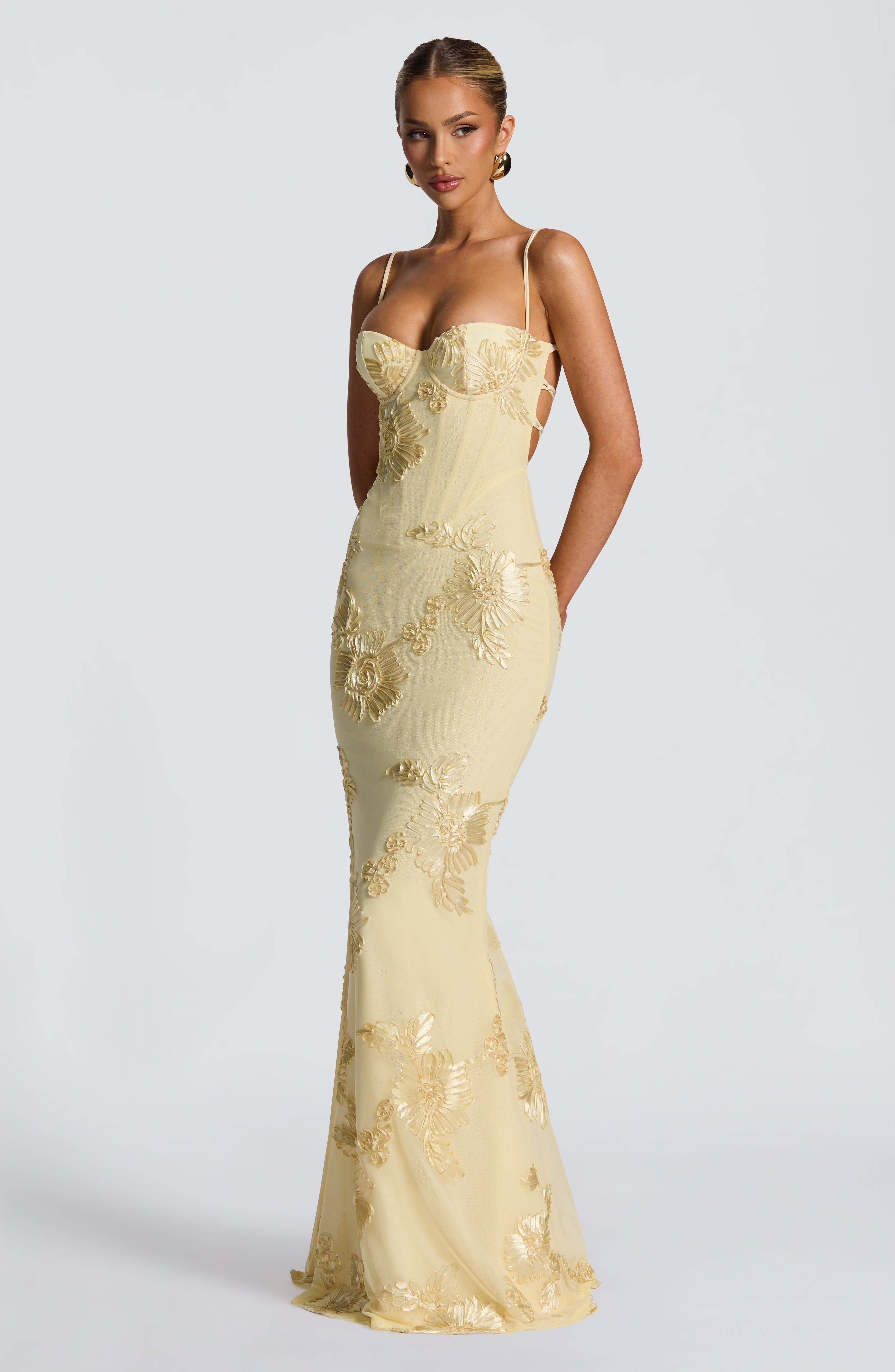 Vestido Longo Modelador com Corset Modern Mirabella