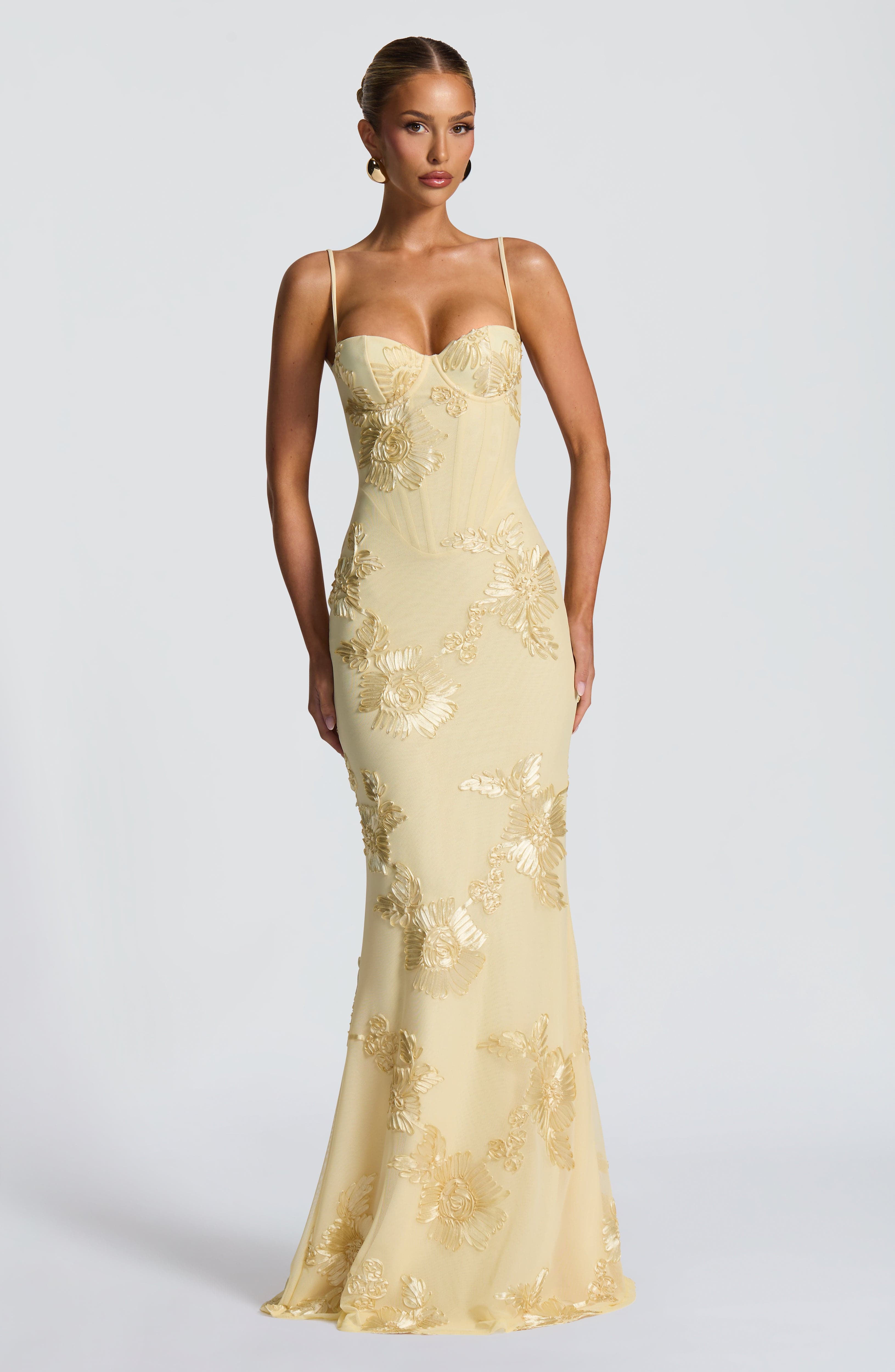 Vestido Longo Modelador com Corset Modern Mirabella