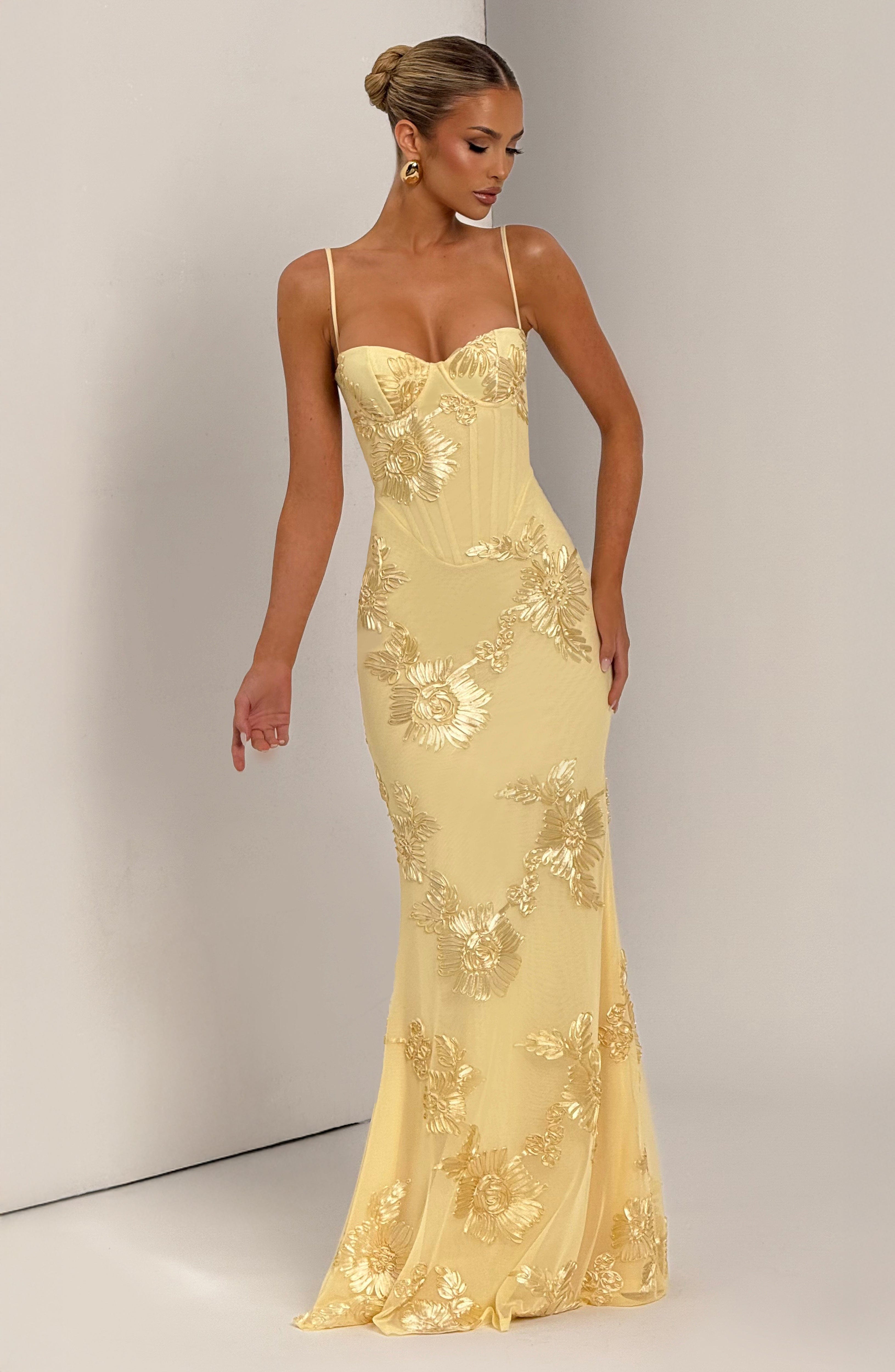 Vestido Longo Modelador com Corset Modern Mirabella