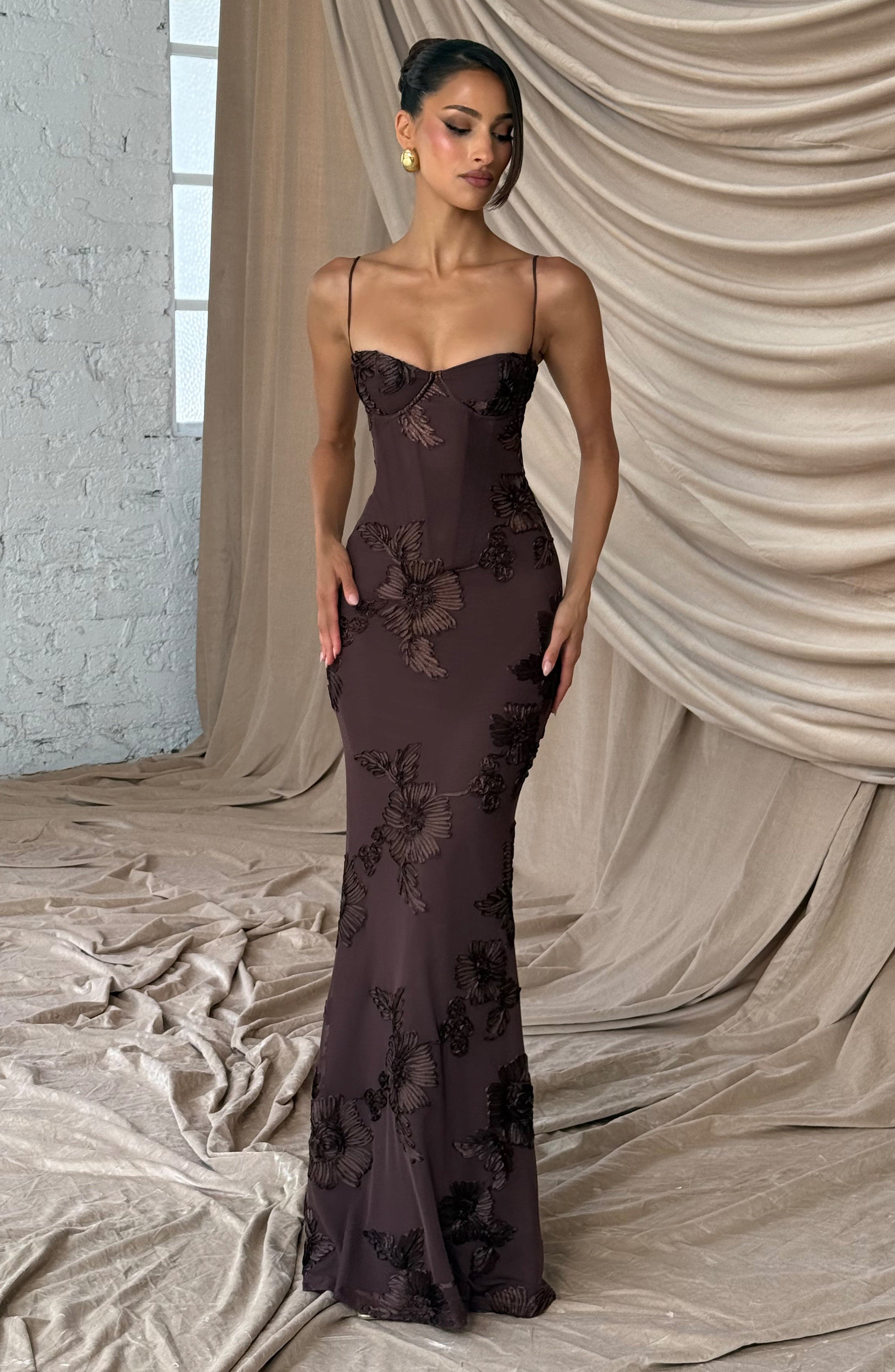 Vestido Longo Modelador com Corset Modern Mirabella