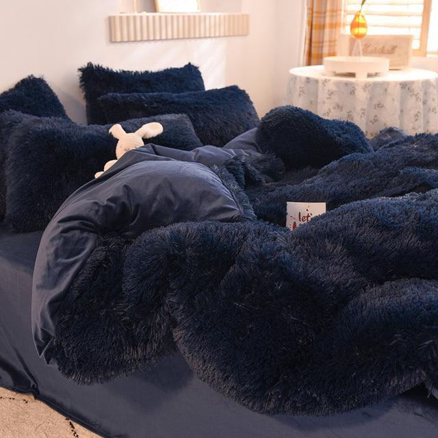 Roupas de Cama em Pelúcia Enjoy Life™ - Ultra Confort com 4 Peças