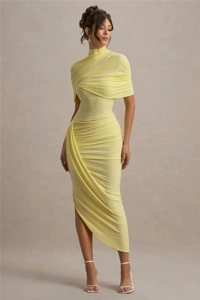 Vestido Longo Assimétrico Modern Lyra