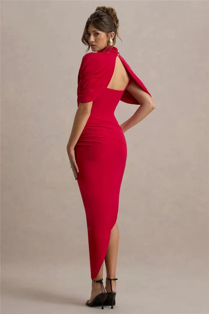 Vestido Longo Assimétrico Modern Lyra