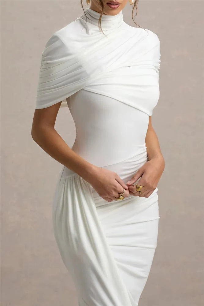 Vestido Longo Assimétrico Modern Lyra
